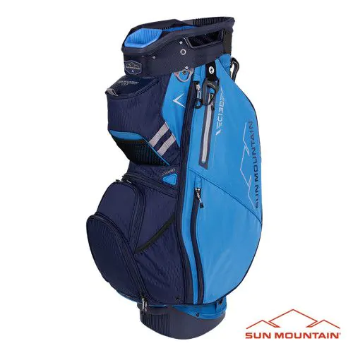 Sun Mountain Golf Sun Mountain 2023 C-130 Cart Bag - Cobalt/Navy 1 Sun Mountain Golf Sun Mountain 2023 C-130 Cart Bag - Cobalt/Navy