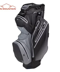 Sun Mountain Golf Sun Mountain 2023 H2NO Staff Cart Bag - Black/Nickel/Cadet