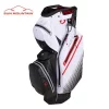 Sun Mountain Golf Sun Mountain 2023 H2NO Staff Cart Bag - Black/White/Red