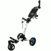 AXGLO TRI-360 V2 GOLF PUSH TROLLEY – WHITE / BLUE +FREE £39.99 ACCESSORY PACK