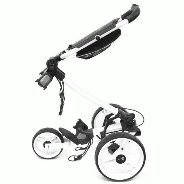 AXGLO TRILITE 3 WHEEL GOLF TROLLEY – WHITE / RED +FREE £39.99 ACCESSORY PACK 3 AXGLO TRILITE 3 WHEEL GOLF TROLLEY – WHITE / RED +FREE £39.99 ACCESSORY PACK - Image 3