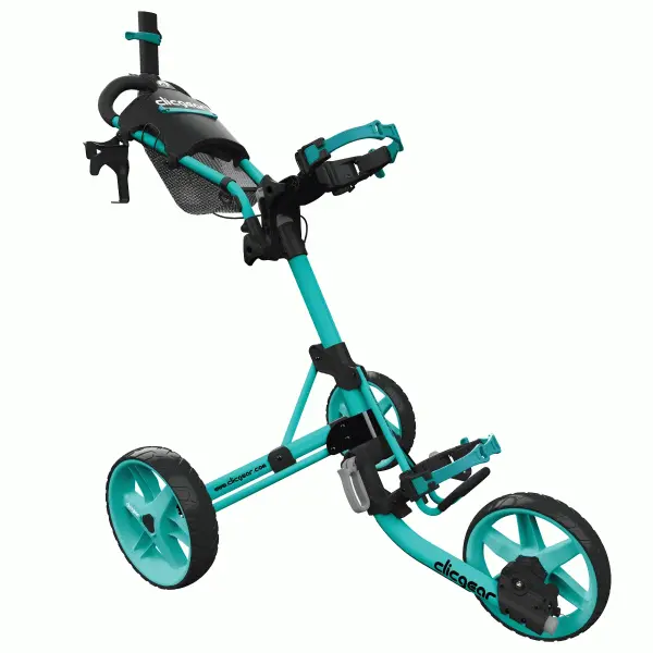 CLICGEAR MODEL 4.0 GOLF TROLLEY – TEAL +FREE GIFT PACK 1 CLICGEAR MODEL 4.0 GOLF TROLLEY – TEAL +FREE GIFT PACK