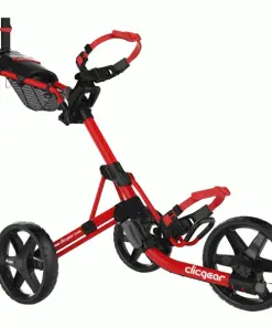 CLICGEAR MODEL 4.0 GOLF TROLLEY – RED +FREE GIFT PACK
