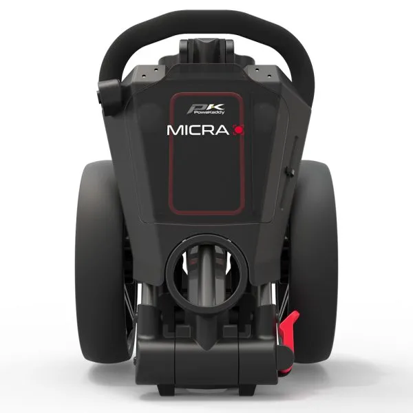 POWAKADDY MICRA GOLF PUSH TROLLEY – RED 2 POWAKADDY MICRA GOLF PUSH TROLLEY – RED - Image 2