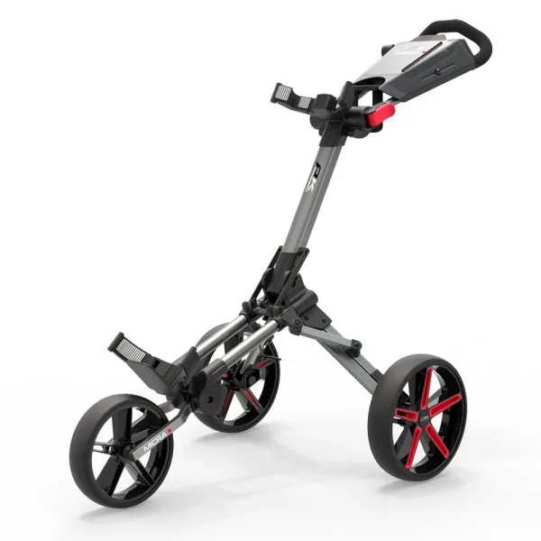 POWAKADDY MICRA GOLF PUSH TROLLEY – RED 4 POWAKADDY MICRA GOLF PUSH TROLLEY – RED - Image 4