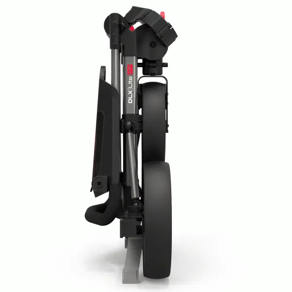 POWAKADDY DLX LITE FF GOLF PUSH CART – GUN METAL / RED +FREE UMBRELLA HOLDER 3 POWAKADDY DLX LITE FF GOLF PUSH CART – GUN METAL / RED +FREE UMBRELLA HOLDER - Image 3