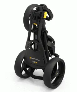 POWAKADDY TWINLINE 5 GOLF PUSH CART – MATT BLACK