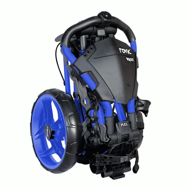 CLICGEAR ROVIC RV1C GOLF PUSH TROLLEY – BLUE 1 CLICGEAR ROVIC RV1C GOLF PUSH TROLLEY – BLUE