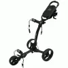 AXGLO TRILITE 3 WHEEL GOLF TROLLEY – BLACK / BLACK +FREE £39.99 ACCESSORY PACK