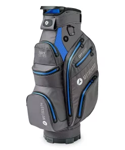 Motocaddy Golf Motocaddy Dry Series Golf Bag 2022 - Charcoal/Blue -Golf Clubs Shop bgdr005chbl large 1 1000x1000