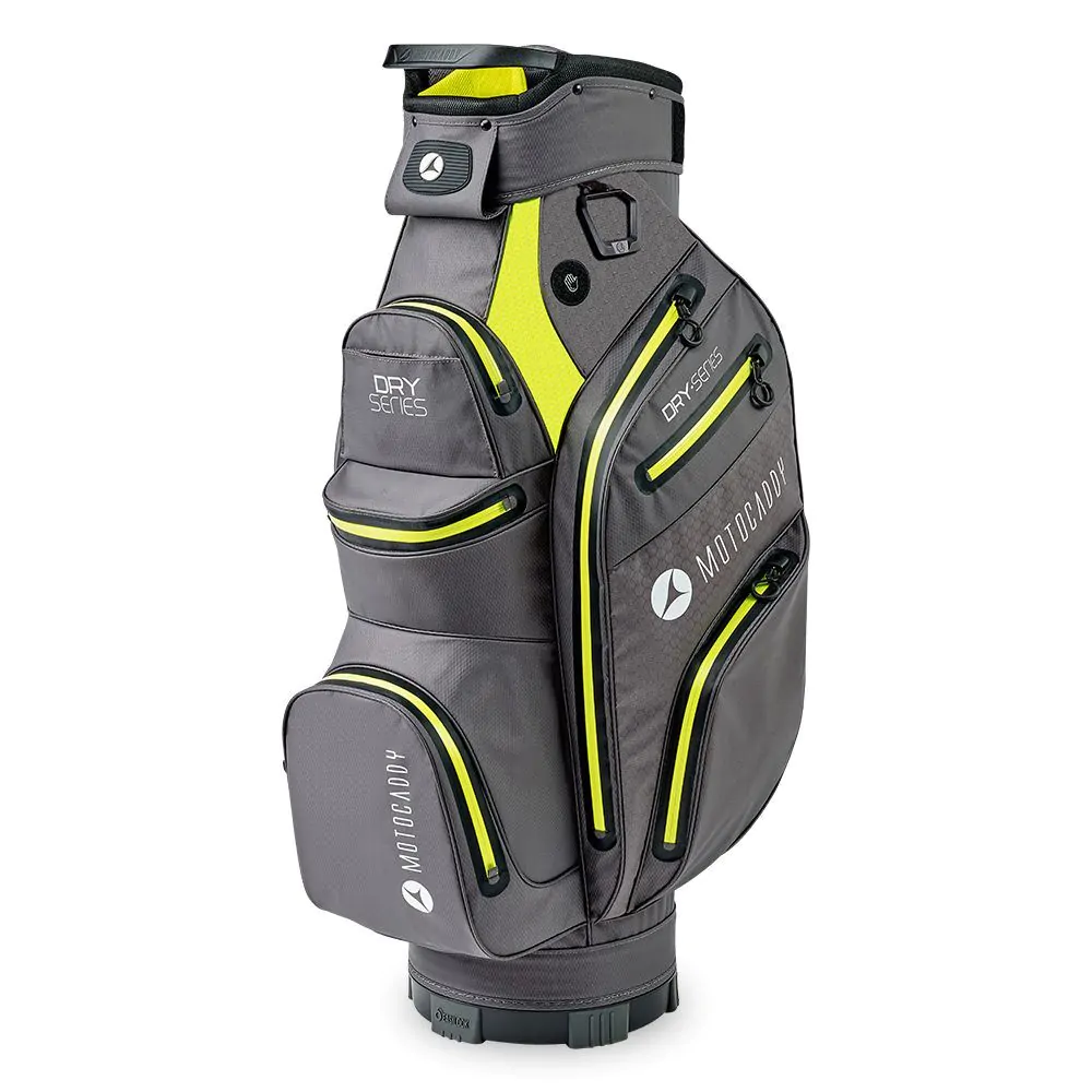 Motocaddy Golf Motocaddy Dry Series Golf Bag 2022 - Charcoal/Lime 2 Motocaddy Golf Motocaddy Dry Series Golf Bag 2022 - Charcoal/Lime - Image 2
