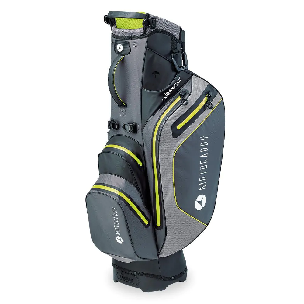 Motocaddy Golf Motocaddy HydroFLEX Bag 2021 - Charcoal/Lime 1 Motocaddy Golf Motocaddy HydroFLEX Bag 2021 - Charcoal/Lime