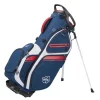 Wilson Golf Wilson Staff Exo II Stand Bag - Navy/White/Red -Golf Clubs Shop exoiibluered 1