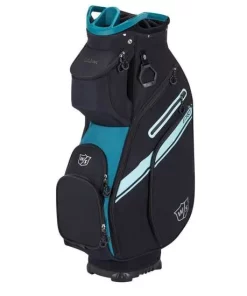Wilson Golf Wilson Staff Exo II Cart Bag - Black/Teal