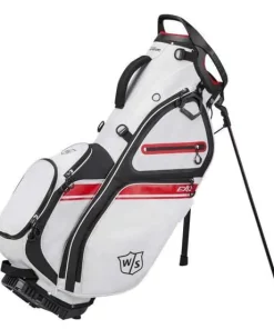 Wilson Golf Wilson Staff Exo II Stand Bag - White/Black/Red