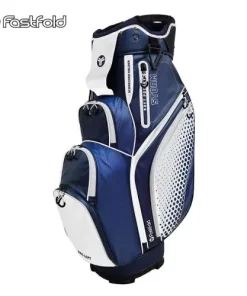 FastFold Storm Cart Bag - Navy/White