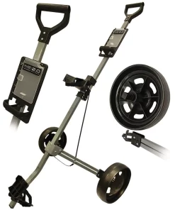 Glide-Tek 2.0 Golf Trolley - Gunmetal/Black