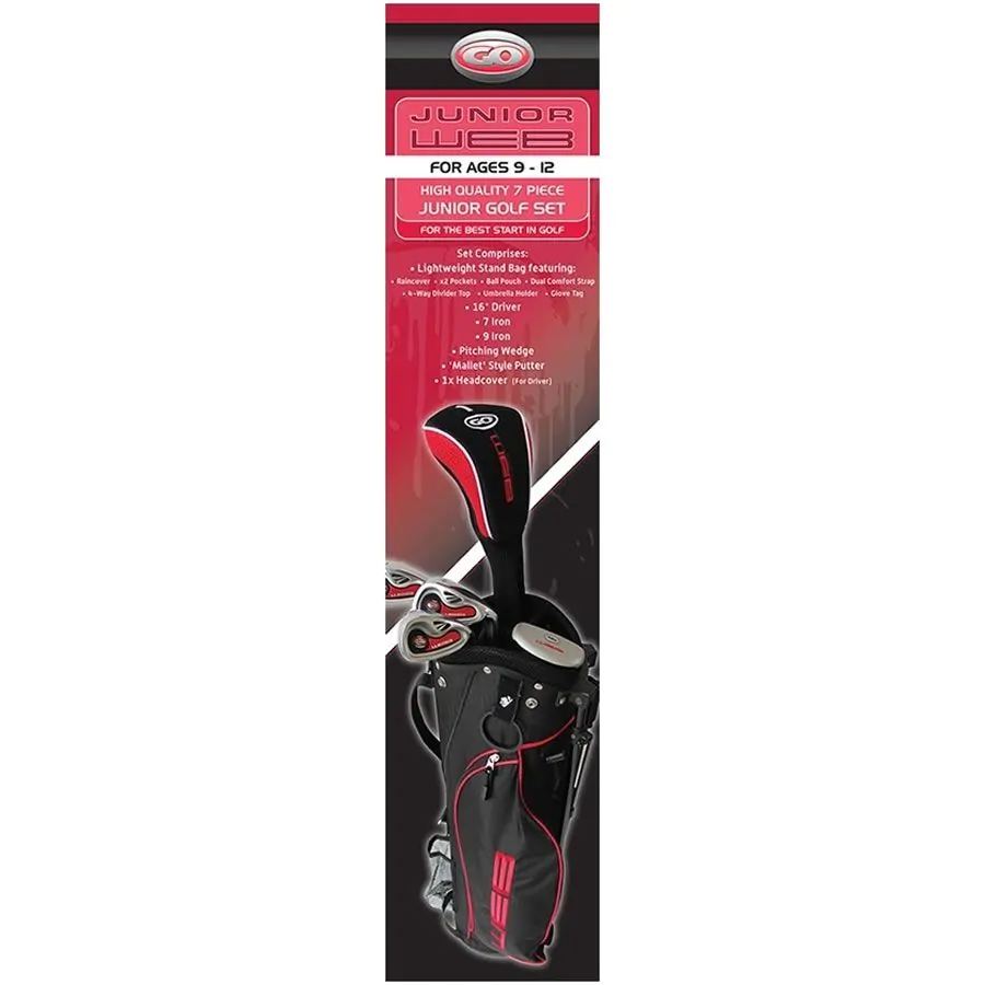 Go Golf Go Junior Web Box Set Ages 9-12 Yrs - Upto 132-152cms Tall 1 Go Golf Go Junior Web Box Set Ages 9-12 Yrs - Upto 132-152cms Tall