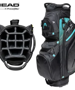 Head Golf Head Cart Bag - Black/Sea