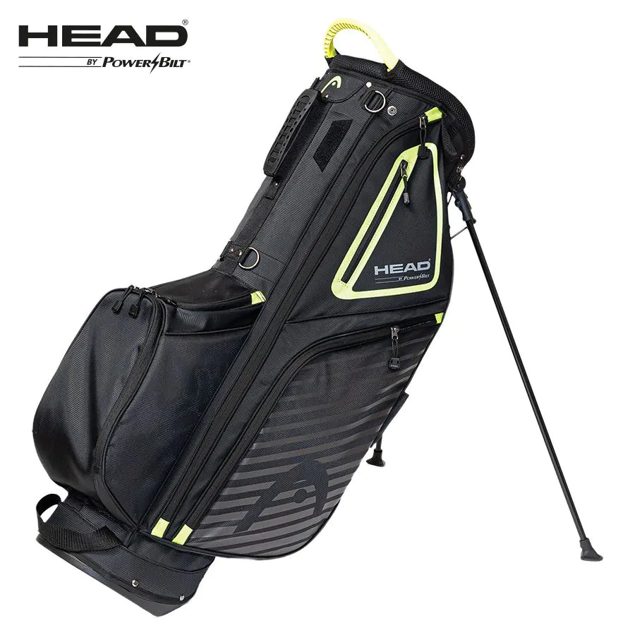 Head Golf Head Stand Bag - Black/Volt 1 Head Golf Head Stand Bag - Black/Volt