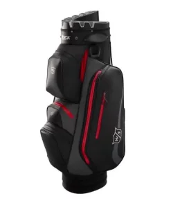 Wilson Golf Wilson Staff I Lock Rain Cart Bag - Black/Grey