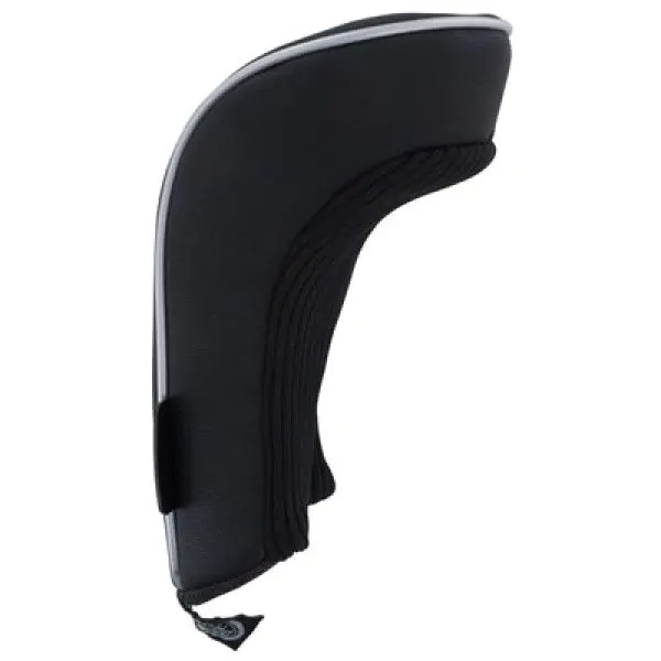 Pro-Tekt Leatherette Fairway Headcover - Black/Silver 1 Pro-Tekt Leatherette Fairway Headcover - Black/Silver