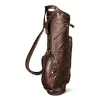 Sun Mountain Golf Sun Mountain Leather Cart Bag - Brown/Khaki -Golf Clubs Shop leather cart bag brown khaki 900