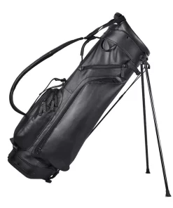 Sun Mountain Golf Sun Mountain Leather Stand Bag - Black
