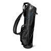 Sun Mountain Golf Sun Mountain Leather Sunday Bag - Black/Cobalt -Golf Clubs Shop leather sunday bag black cobalt 900