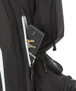 TaylorMade Golf Taylormade Cart Lite Golf Bag - Black -Golf Clubs Shop n78742 zoom d3