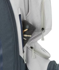 TaylorMade Golf Taylormade Cart Lite Golf Bag - Gray/Navy 7 TaylorMade Golf Taylormade Cart Lite Golf Bag - Gray/Navy -Golf Clubs Shop n78744 zoom d3