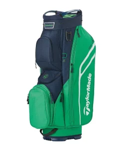 TaylorMade Golf Taylormade Cart Lite Golf Bag - Green Neon/Navy/White