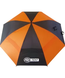 Pro-Tekt Golf Umbrella - Black/Orange