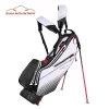 Sun Mountain Golf Sun Mountain 2023 Litespeed Stand Bag - Black/White/Red -Golf Clubs Shop sm23 lsp bwr