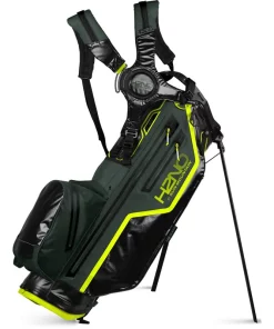 Sun Mountain Golf Sun Mountain 2022 H2NO 14 Way Stand Bag - Black/Forest/Atomic