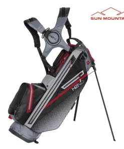 Sun Mountain Golf Sun Mountain 2023 H2NO Lite Stand Bag - Nickel/Cadet/Black