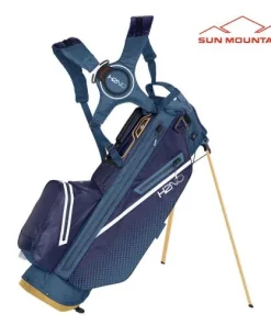 Sun Mountain Golf Sun Mountain 2023 H2NO Lite Stand Bag - Spruce/Navy/Aztec