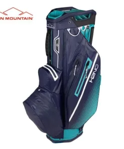 Sun Mountain Golf Sun Mountain 2023 H2NO Lite Cart Bag - Bermuda/Navy/White