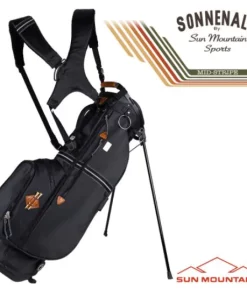 Sun Mountain Golf Sun Mountain 2023 Mid Stripe Stand Bag - Black