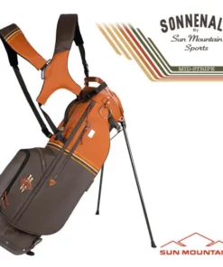 Sun Mountain Golf Sun Mountain 2023 Mid Stripe Stand Bag - Cabin/Umber/Wheat