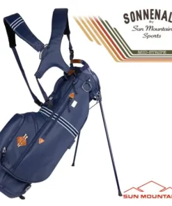 Sun Mountain Golf Sun Mountain 2023 Mid Stripe Stand Bag - Navy/Frost