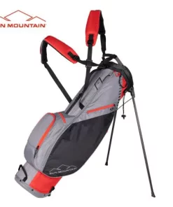 Sun Mountain Golf Sun Mountain 2023 Two5+ Stand Bag - Red/Nickel/Black