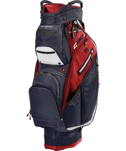 Sun Mountain Golf Sun Mountain 2022 C-130 Cart Bag - Navy/White/Red
