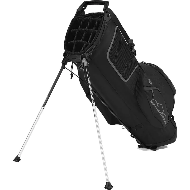 Sun Mountain Golf Sun Mountain 2022 Eco-Lite 14 Way Stand Bag - Black 2 Sun Mountain Golf Sun Mountain 2022 Eco-Lite 14 Way Stand Bag - Black - Image 2
