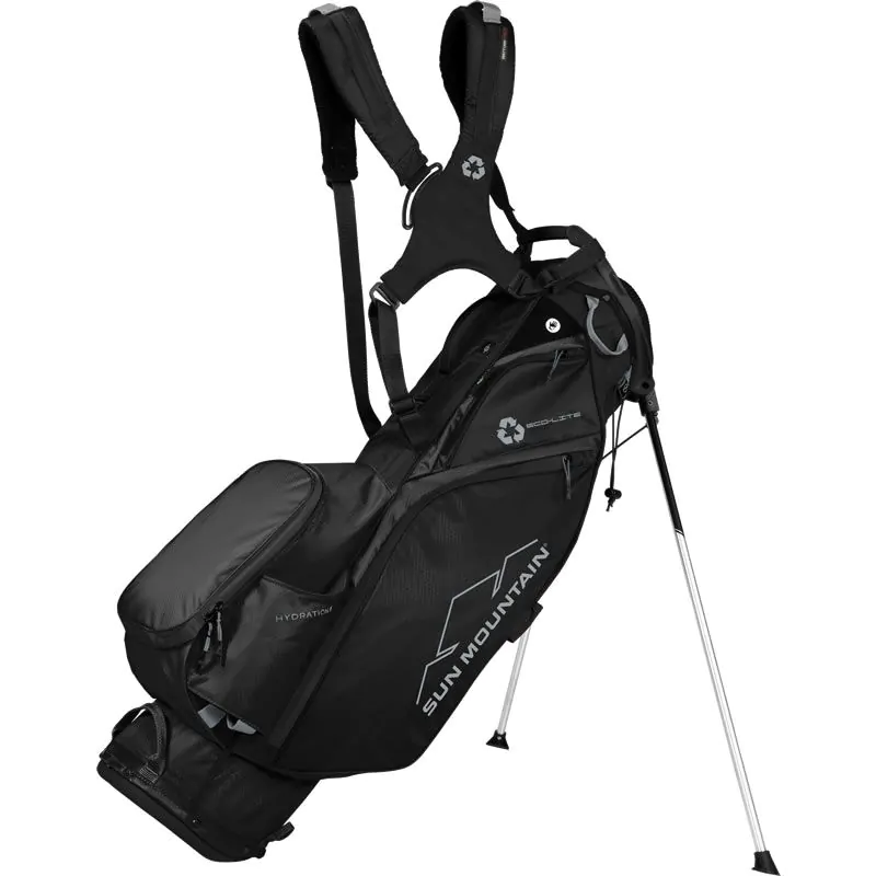 Sun Mountain Golf Sun Mountain 2022 Eco-Lite 14 Way Stand Bag - Black 1 Sun Mountain Golf Sun Mountain 2022 Eco-Lite 14 Way Stand Bag - Black