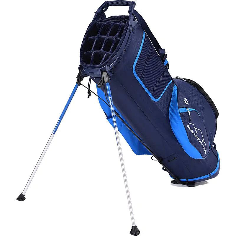 Sun Mountain Golf Sun Mountain 2022 Eco-Lite EWP 14 Way Stand Bag - Navy/Cobalt 2 Sun Mountain Golf Sun Mountain 2022 Eco-Lite EWP 14 Way Stand Bag - Navy/Cobalt - Image 2