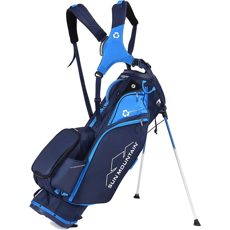 Sun Mountain Golf Sun Mountain 2022 Eco-Lite EWP 14 Way Stand Bag - Navy/Cobalt 1 Sun Mountain Golf Sun Mountain 2022 Eco-Lite EWP 14 Way Stand Bag - Navy/Cobalt