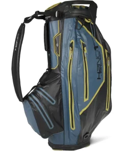 Sun Mountain Golf Sun Mountain 2022 H2NO Elite Waterproof Cart Bag - Black/Spruce/Astec