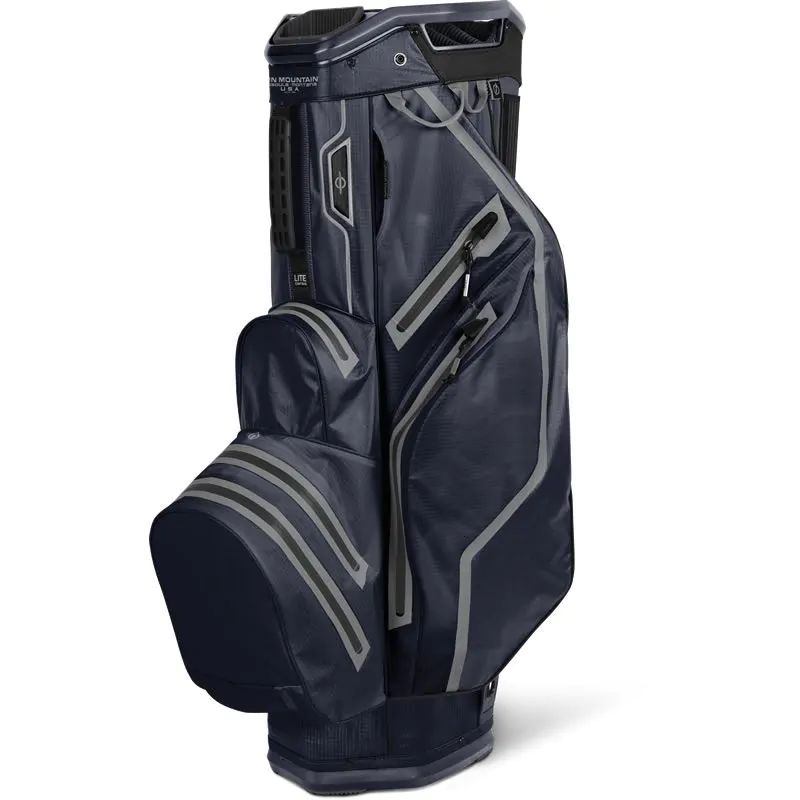 Sun Mountain Golf Sun Mountain 2022 H2NO Lite NS Waterproof Cart Bag - Navy 1 Sun Mountain Golf Sun Mountain 2022 H2NO Lite NS Waterproof Cart Bag - Navy