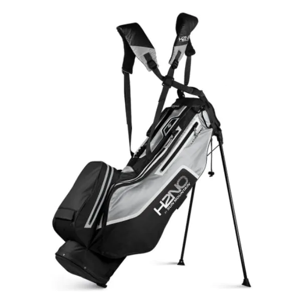 Sun Mountain Golf Sun Mountain 2021 H2NO Litespeed Waterproof Stand Bag - Black/Grey/White 1 Sun Mountain Golf Sun Mountain 2021 H2NO Litespeed Waterproof Stand Bag - Black/Grey/White